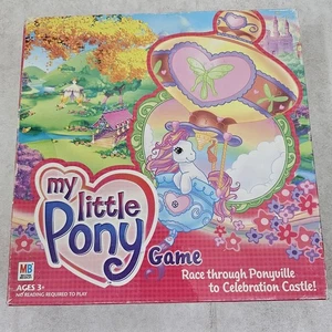 Vintage Milton Bradley My Little Pony Board Game Complete 2003 Pre-owned - Picture 1 of 21