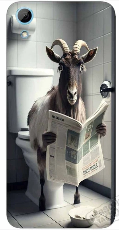 Cover per Htc Desire 626,in plastica rigida,design design capra - Immagine 1 di 1