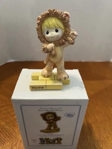 Precious Moments Zauberer von Oz Löwe "There Is No Place Like Home" Figur - Bild 1 von 6