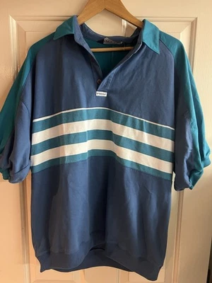 Camisa Sasson De Colección Para Hombres XL Multicolor Bloques de Color Polo Dinero Antiguo Abuelo Años 90 Foto 1 de 4
