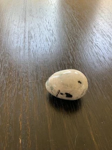 Regenbogen Mondstein Ei poliert Edelstein Kristall 138 g - 4,9 oz - Bild 1 von 4