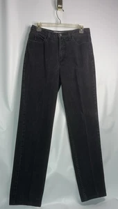 Guess Jeans VTG 80s 90s Women's Size 32 Denim Black Classic Fit Narrow Leg Mom - Picture 1 of 8
