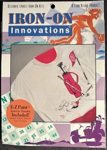 Bügelbild Innovationen Stan Rising Sport Golf Applikation Kit + EZ Farbe - Bild 1 von 2