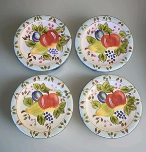 Set di 4!! Piatti piatti Heritage FRUTTI DELLA FORESTA NERA come nuovi - Foto 1 di 4