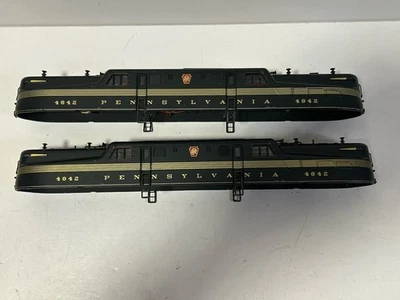Lot of 2 MTH LOCOMOTIVE PENNSYLVANIA #4842 HO Ga. Metal. SHELL ONLY. SOLD AS IS - Image 1 of 4