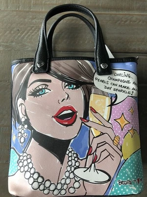 Brighton Fashionista Pop Star Mini Tote Crossbody NWT ~ She's Fabulous, Darling! - Image 1 of 4