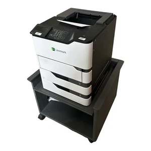 Lexmark MS826 211.110 Seiten 2x 550 Blatt LAN USB 66 Seiten/Min. mit Untergestel - Afbeelding 1 van 2