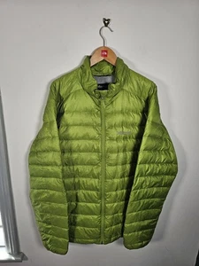 Marmot 700 Down Fill Puffer Jacket Men's Size 2XL Full Zip Green Lightweight - Picture 1 of 18