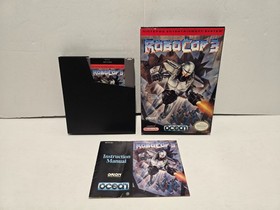 RoboCop 3 Nintendo NES Complete in Box CIB