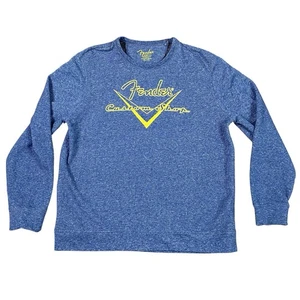 Lucky Brand Fender Pullover Herren 2XL Custom Shop Langarm grau - Bild 1 von 9
