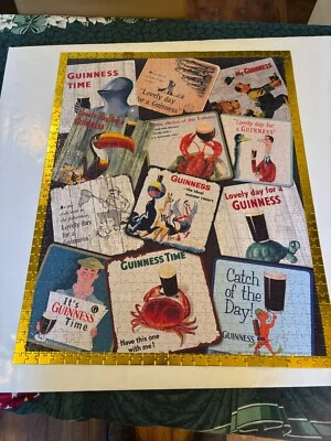 Rompecabezas Guinness 1000 piezas acentuado en lámina porche delantero clásicos ¡Muy desafiante! Foto 1 de 4