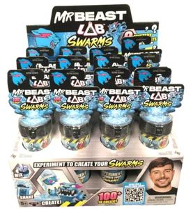 Mr. Beast Lab Swarms Serie Alpha Tubo de Prueba Misterioso Paquete Coleccionable, Estuche de 12 - Imagen 1 de 10