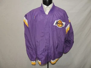 Vintage 1990's Champion Los Angeles LAKERS Basketball Jacket, Size XXL - Picture 1 of 15