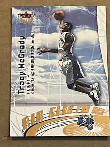 2000-01 FLEER ULTRA -AIR CLUB FOR MEN- TRACY McGRADY TRADED TO MAGIC #6 OF 15 AC - Picture 1 of 2