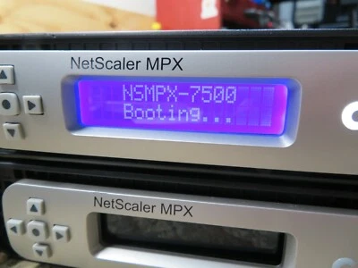 LOT OF 2 Citrix Netscaler NSMPX-7500 (4XSFP 4XCU) 4-Port Load Balancer - Image 1 of 4