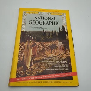 National Geographic December 1967 Where Jesus walked Bible Land Mars Jamaica - Bild 1 von 9