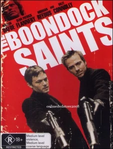 The BOONDOCK SAINTS Willem DAFOE Billy CONNOLLY Mafia ACTION THRILLER DVD Reg 4 - Picture 1 of 1
