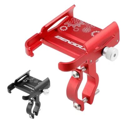 SUPPORTO ALLUMINIO BICI MONOPATTINO MOTO PORTA TELEFONO PER CELLULARE SMARTPHONE - Immagine 1 di 4