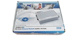 Pyle PLMRA410BT Elite Serie Marine Verstärker Bluetooth wasserdicht 4 Kanäle 400 W - Bild 1 von 5