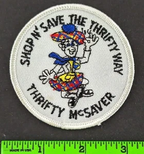 Vintage Shop N' Save The Thrifty Way Thrifty McSaver Business Patch - Picture 1 of 2