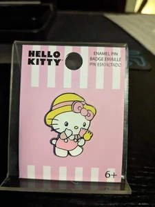 Loungefly Sanrio Hello Kitty Flowers Spring Pink Enamel Pin - Picture 1 of 2