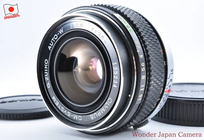 Olympus OM-SYSTEM G.ZUIKO AUTO-W 35mm f/2.8 MF Wide Lens JAPAN *1202 [Near Mint] - Image 1 of 4