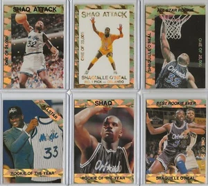 Shaquille O'Neal 92 "Rookie" Promo Card 1 of 25,000 Sets 1-6 - Picture 1 of 2