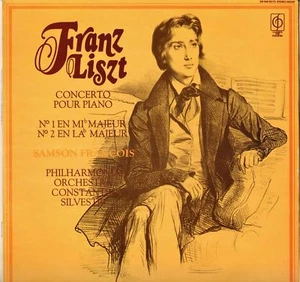 SAMSON FRANCOIS, LISZT CONCERTOS LP STEREO CLASSIC FOR PLEASURE 2 M 049 52172 - Picture 1 of 2