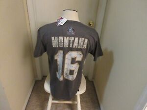 San Francisco 49ers Joe Montana Hall of Fame Name & Number Tshirt