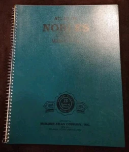 Vintage Atlas of Nobles County Minnesota 1993 Plat Map Spiral Bound - Bild 1 von 3
