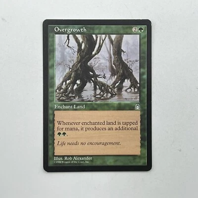 Magic The Gathering MTG Overgrowth - Stronghold - EX Authentic & Official - Image 1 of 2