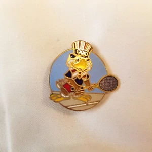 1984 Olympics Los Angeles Tennis Pin - Picture 1 of 3
