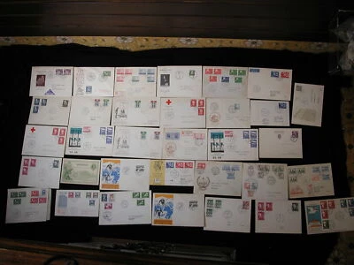 Sweden 1944-1959 First Day Covers lot of 30 - Image 1 of 4