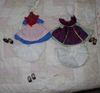 Vintage Madame Alexander 8" Kanada & Belgien PUPPE KOMPLETTE OUTFITS & Extras (18 STCK.)