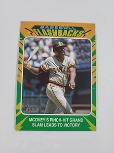 2024 Topps Heritage Baseball Flashbacks Willie McCovey #BF-3 - Picture 1 of 2