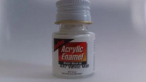 * Pactra Lack A47 weiß matt Acryl Emaille Wasser Spülenetz 10ml Flasche - Bild 1 von 1