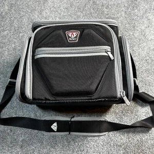 NEW FitMark Lunch Box Black Meal Prep Bag Travel Containers Ice Pack The Shield - Picture 1 of 11