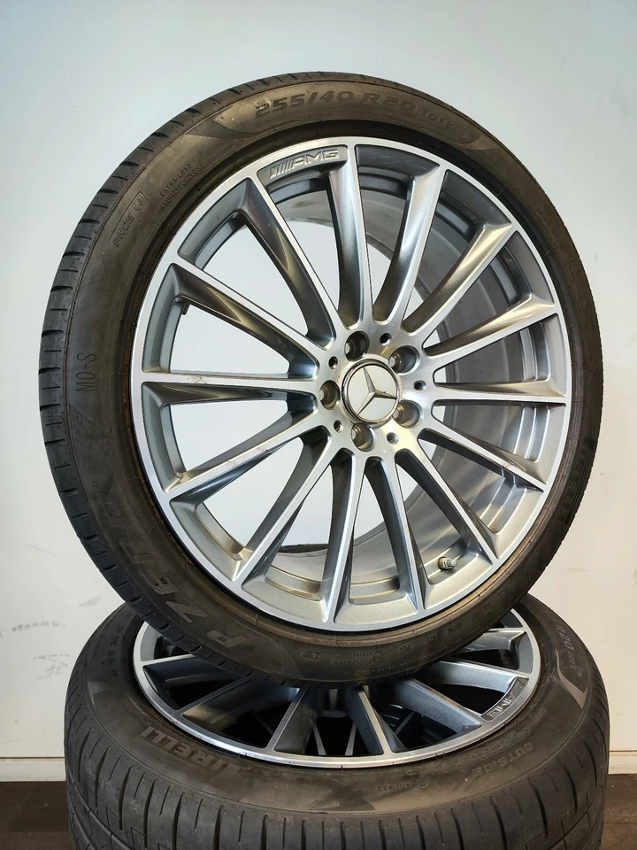 Mercedes S-Klasse 255 40 - 285 35 R20 W223 20" AMG Alufelgen Sommerräder - Bild 1 von 3