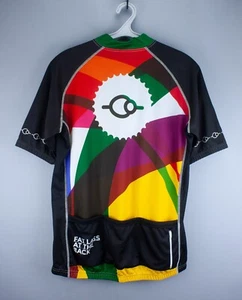 Fat Lad At The Back Short Sleeve Jersey Multicolor Size 47 Polyester Full Zip - Picture 1 of 12