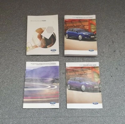 FORD FOCUS 3 2010-18 MANUALI ISTRUZIONI MANUTENZIONE ORIGINALI - Immagine 1 di 3