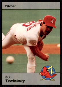 1990 Louisville Red Birds Bob Tewksbury Louisville Redbirds #40