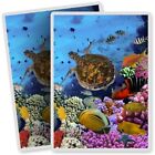 2 x Vinyl Stickers 7x10cm - Tropical Coral Reef Underwater Sea  #8475