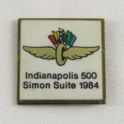 IMS Indianapolis 500 Simon Suite 1984 Lapel Pin Indianapolis Motor Speedway - Image 1 of 4
