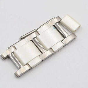 Casio Genuine 3 Link Baby-G MSG-3100C Men's Watch Parts Silver/White 16mm - Picture 1 of 3
