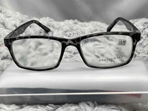 New Occi Chiari Unisex Black Gray Full Rim Eyeglasses Size +5.00 PD 62-64 - Picture 1 of 3