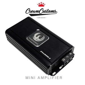 1000 WATT 4 CHANNEL MINI AMPLIFIER PHOENIX GOLD ZXM500.4 COMPACT SIZE CAR AUDIO - Picture 1 of 9