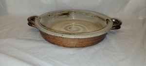 Studio Pottery Shino Glaze Planter stamped  - Picture 1 of 11