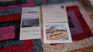 2 OPUSCOLI PUBBLICITARI MARINA DI MARCIANA FORTE DEI MARMI ALBERGHI - Foto 1 di 1