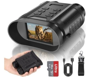 Binocolo per Visione Notturna 4K con Zoom Digitale 8X Infrarossi a 7 Livelli - Immagine 1 di 2