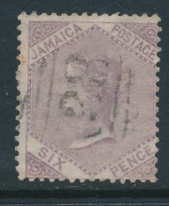JAMAICA, 1860 6d dull lilac, wmk Pineapple  FU, SG5, cat GBP23 - Image 1 of 1